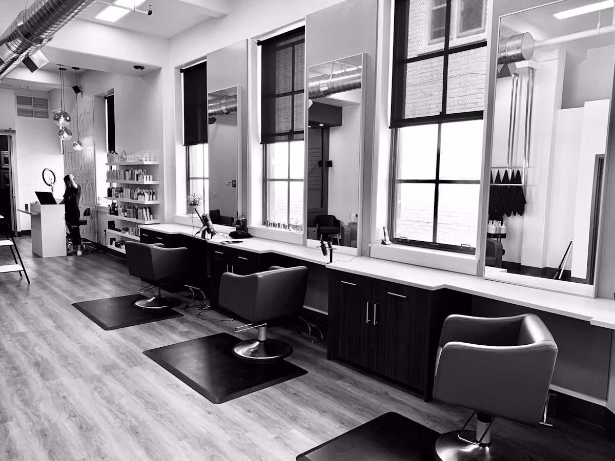 Relaxing treatment room at Velvet Root Studio